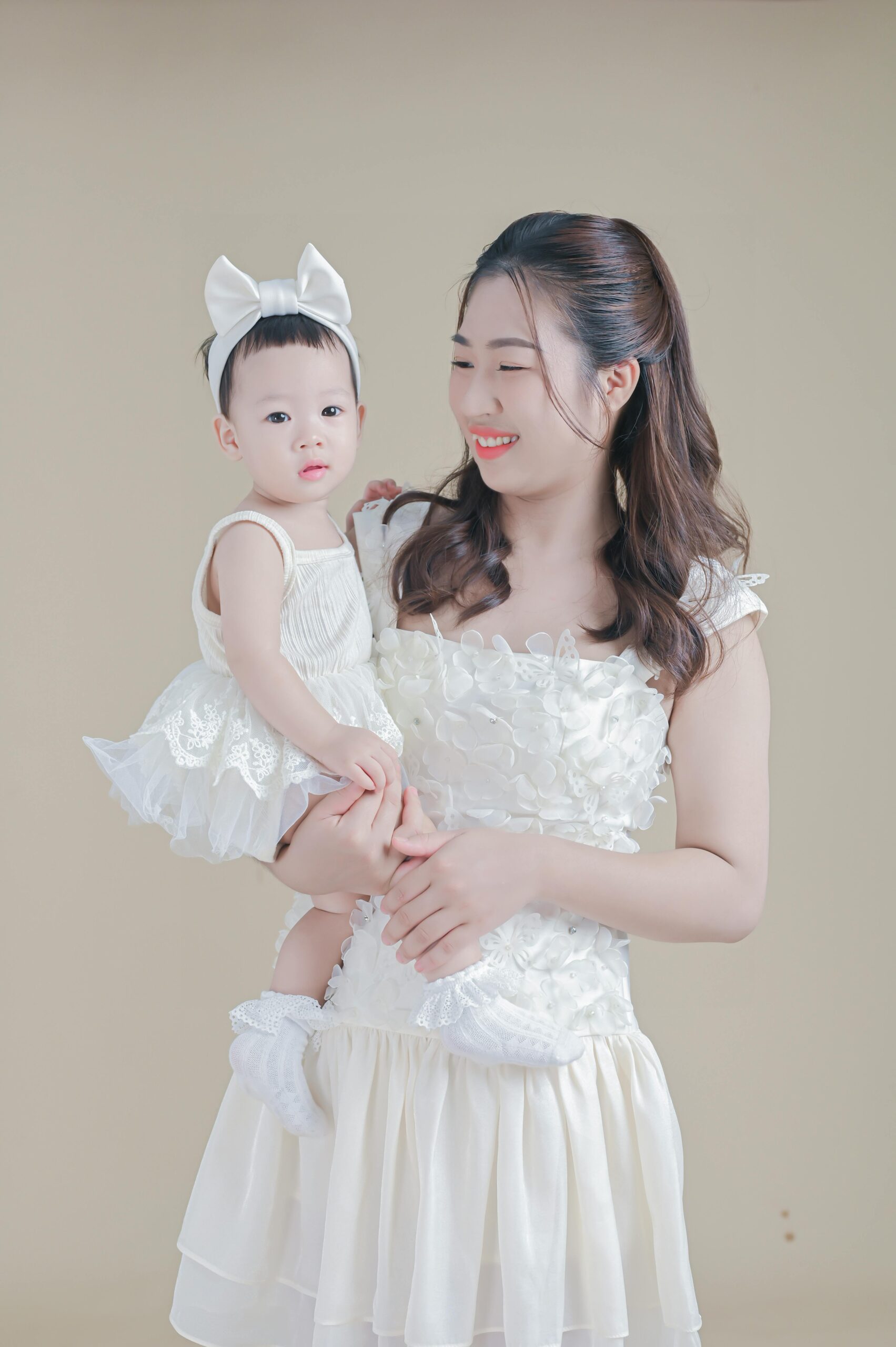 Custom made clothing- Mom daughter combo.