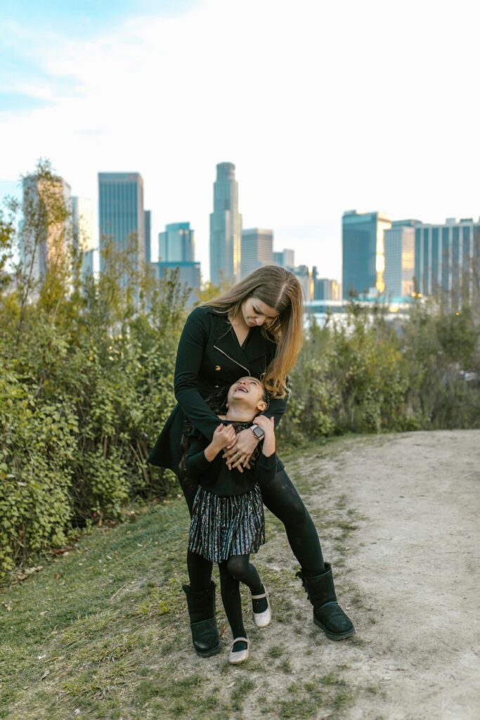 mom daughter twinning clothes