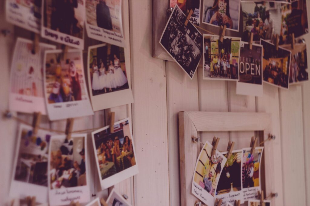 Photo frames for walls.